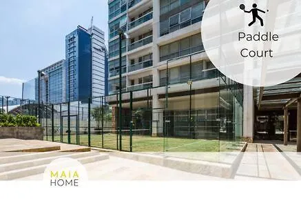 Aurora Maiahome-2bd Amazing View In Polanco -pool Gym Mexico City